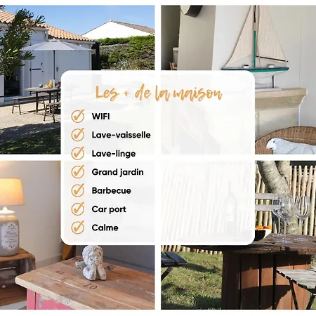 דירה Maison La Rose Des Vents, Avec Wifi, Proche Et Commerces ברם סור מר